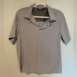 Outdoor Research Gray Unisex Sun Shirts - short sleeve and long sleeve - M
